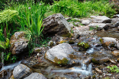 Waterfall. Jibi, Himachal Pradesh