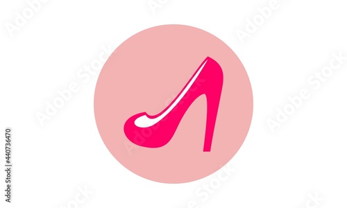 brand lifestyle high heels logo