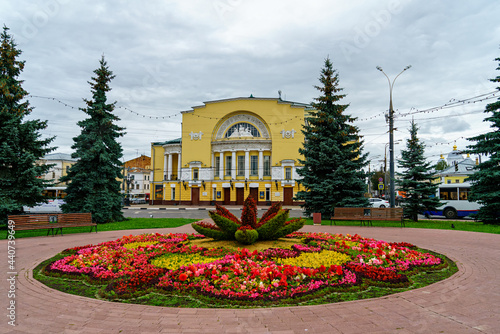 Yaroslavl, Russia - August 13, 2020: Russian State Academic Drama Theater. F.G. Volkova photo