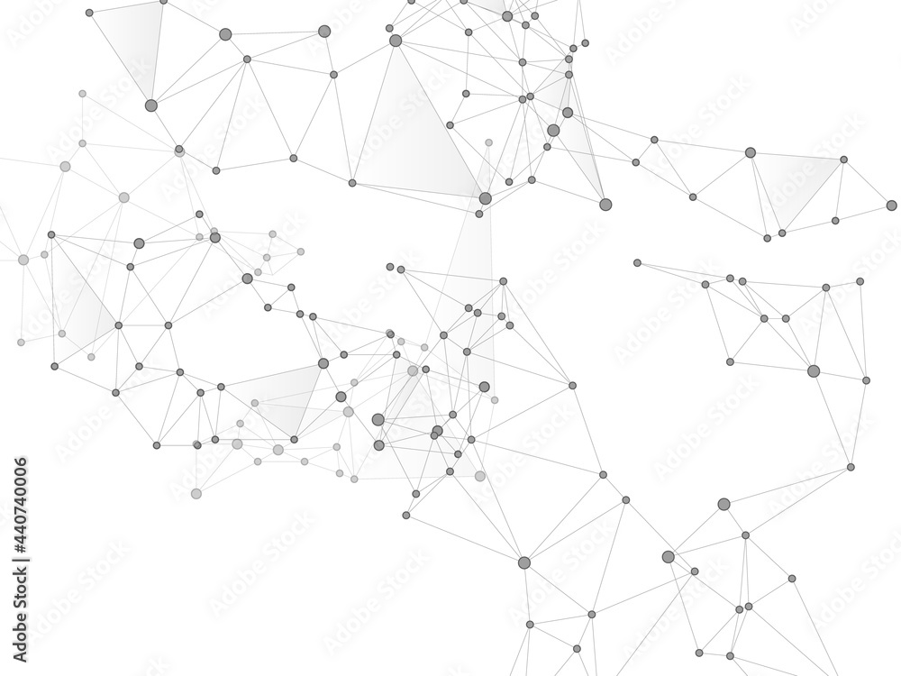 Block chain global network technology concept. Block chain global network technology concept.