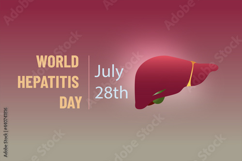 Vector illustration of World Hepatitis Day