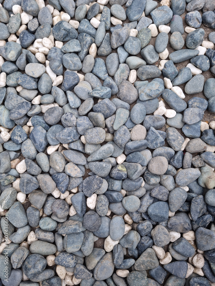 Natural Polished Pebble or Gravels Background Natural Polished Pebble or Gravels Background
