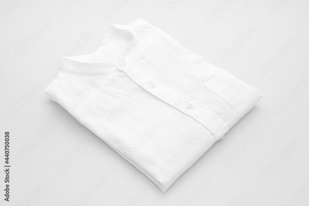 white shirt on white background white shirt on white background