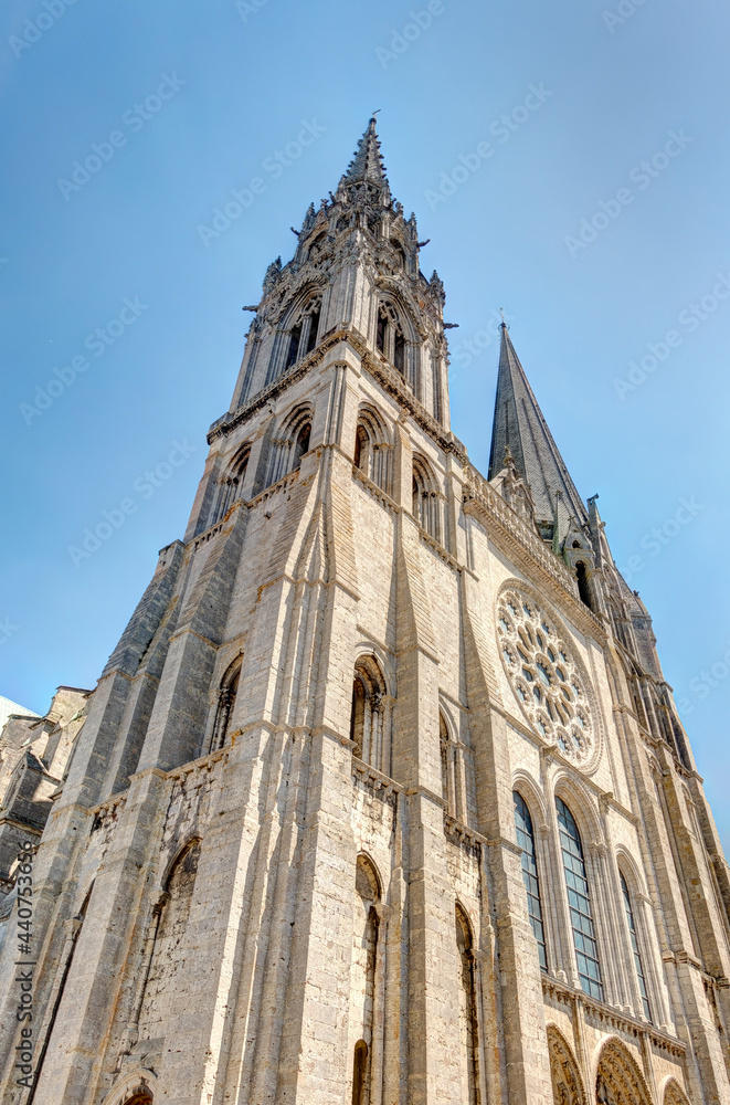 Chartres Cathedral, HDR Image