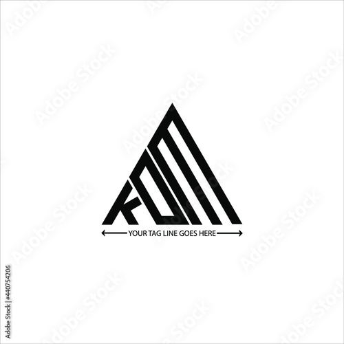 KDM letter logo creative design. KDM unique design, KOM letter logo creative design. KOM unique design
