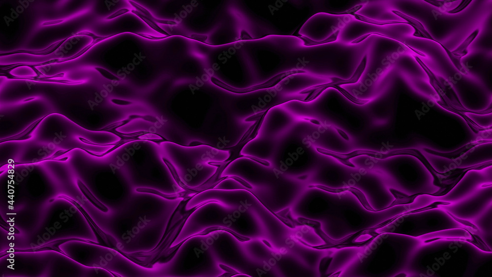 Fototapeta premium 3d render of an abstract background with glowing surface