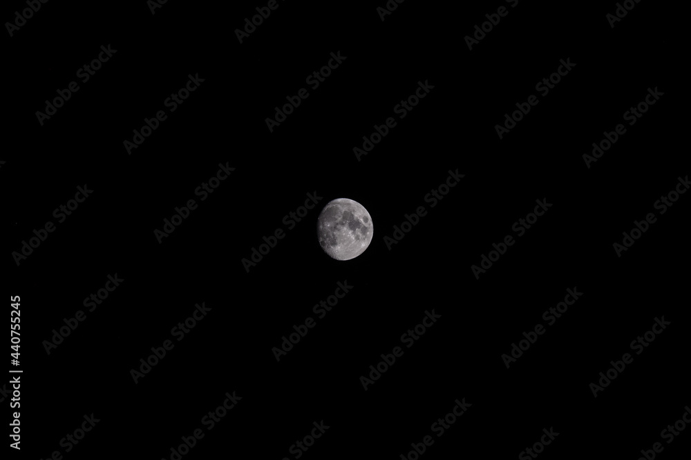 moon in the night sky