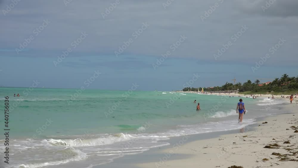 Long Beach Spit of Varadero. Matanzas, Cuba Long Beach Spit of Varadero. Matanzas, Cuba