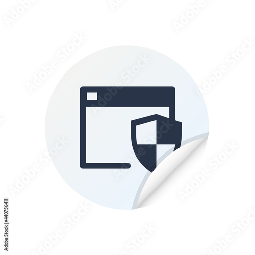 Free Download Website Protection - Sticker - GFXLoad