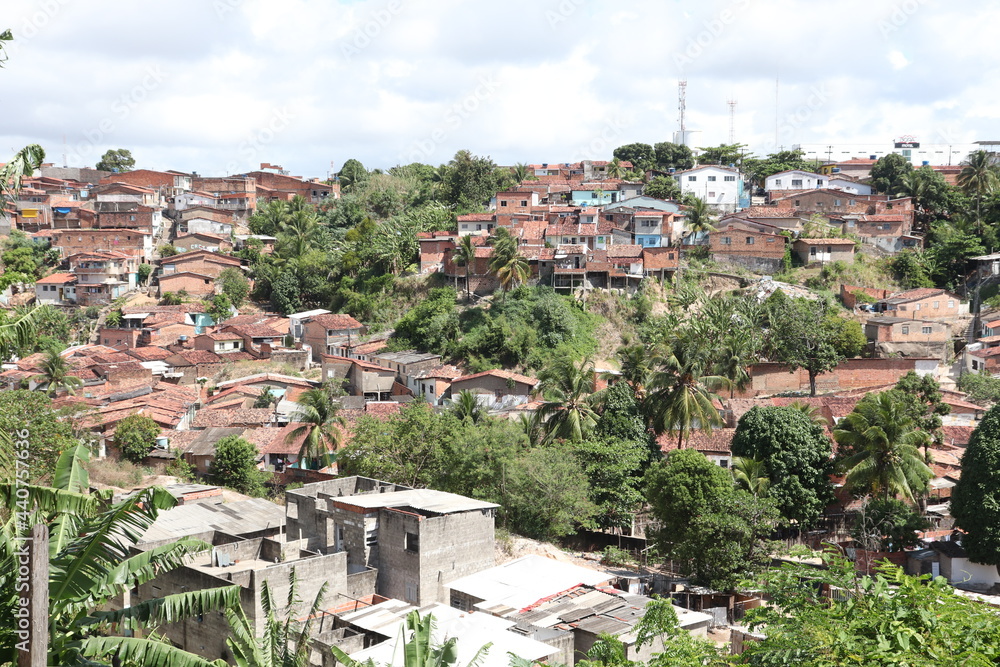 This Brazilian slum is called the Reginaldo's grotto, city of Maceio, state of Alagoas.