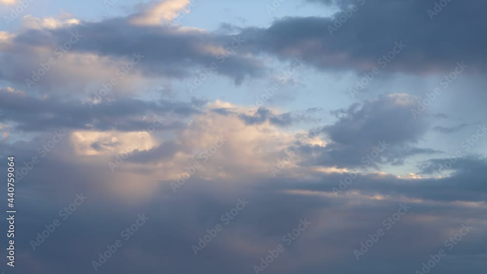 Time laps. Clouds float across the sky. In the sky. Time laps. Clouds float across the sky. In the sky.