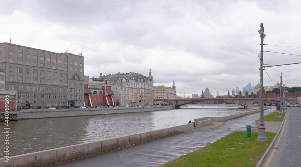  View of Moscow from the river