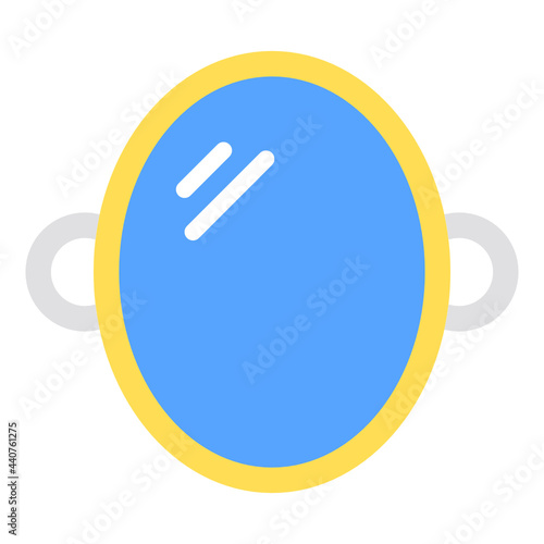 mirror flat icon