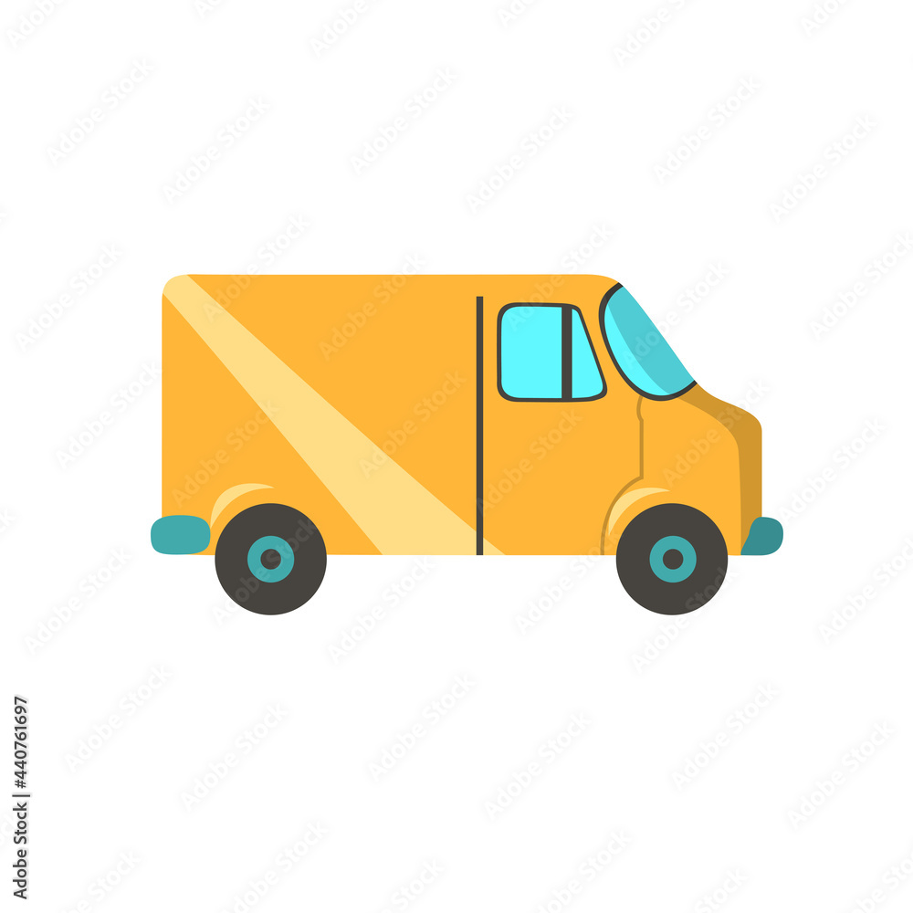 delivery truck vector design flat design vector illustration delivery truck vector design flat design vector illustration