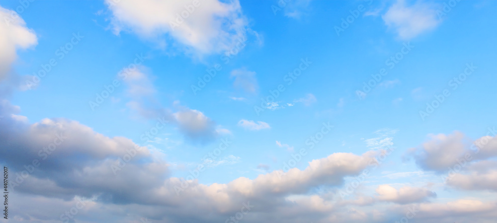 Obraz premium blue sky with clouds