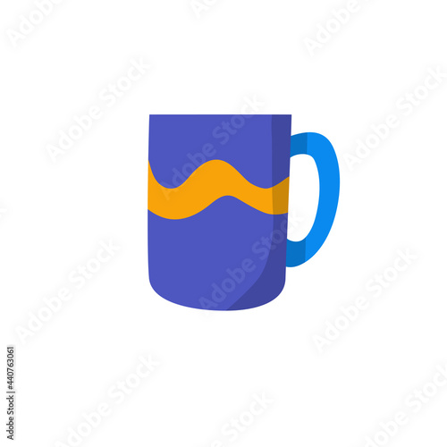 mug flat design vector illustration