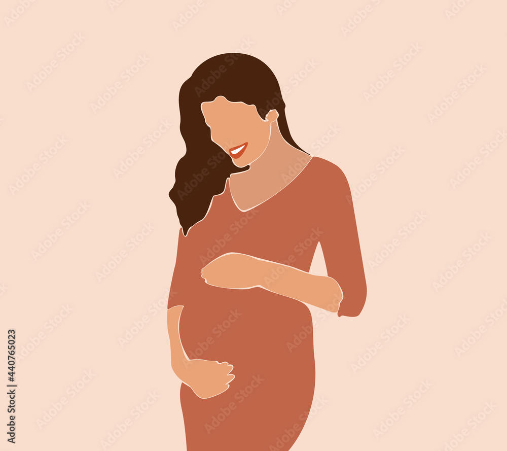 Abstract Graphic Bundle, modern art about pregnancy and motherhood - mother concept. Poster with a beautiful young pregnant woman with long hair. Abstract Graphic Bundle, modern art about pregnancy and motherhood - mother concept. Poster with a beautiful young pregnant woman with long hair.