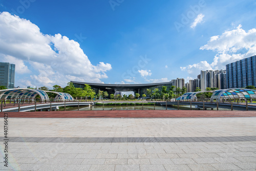 Civic Square, Nansha Free Trade Zone, Guangzhou, China photo