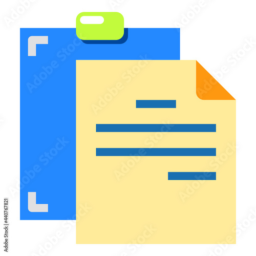 files flat icon