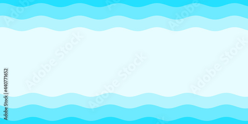 Blue white color wave pattern texture background. Use for design summer holiday concept.