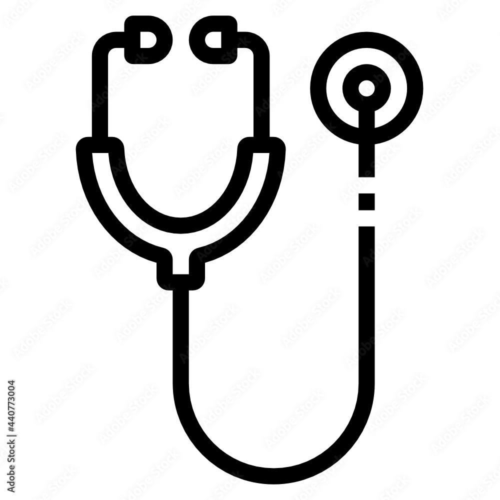 stethscoope line icon stethscoope line icon