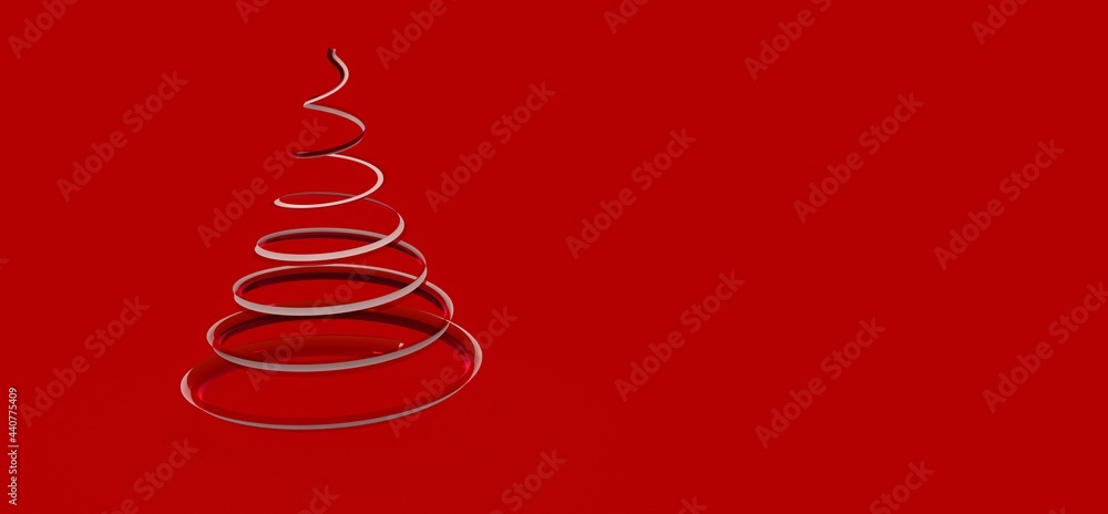3d merry christmas card modern 3d minimal tree 3d merry christmas card modern 3d minimal tree