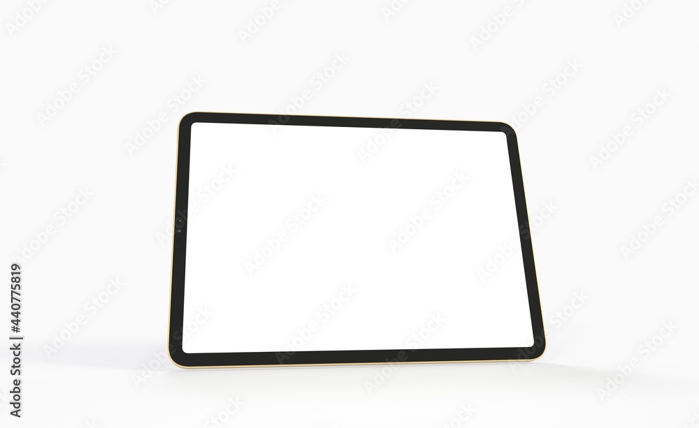 Tablet 3d computer with blank screen Tablet 3d computer with blank screen