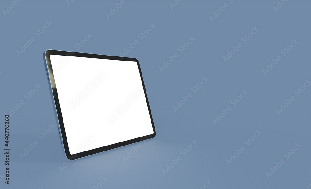 Tablet pc computer with blank screen 3d Tablet pc computer with blank screen 3d