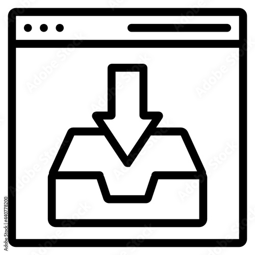 download line icon