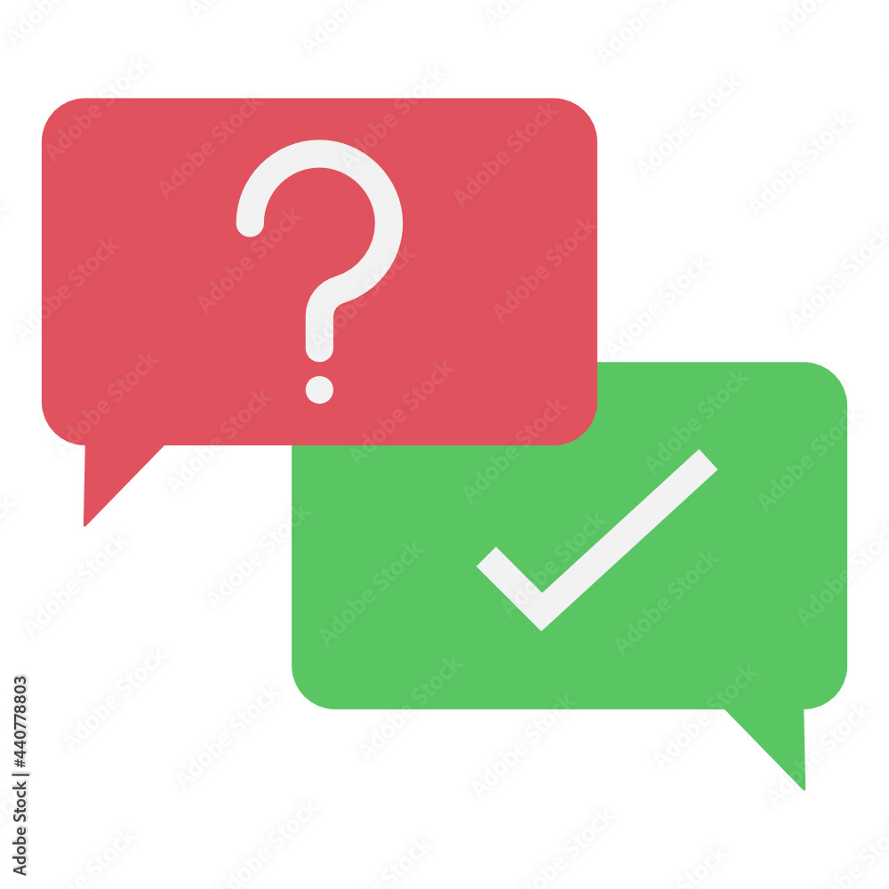 question flat icon question flat icon