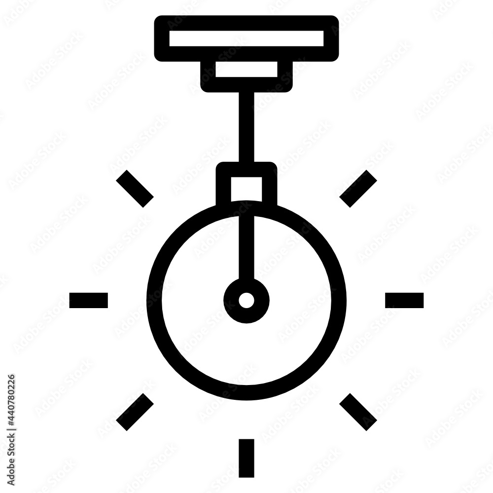 lamp line icon lamp line icon