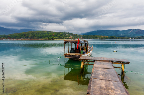 Fishing boats at Kazikli Village in Didim