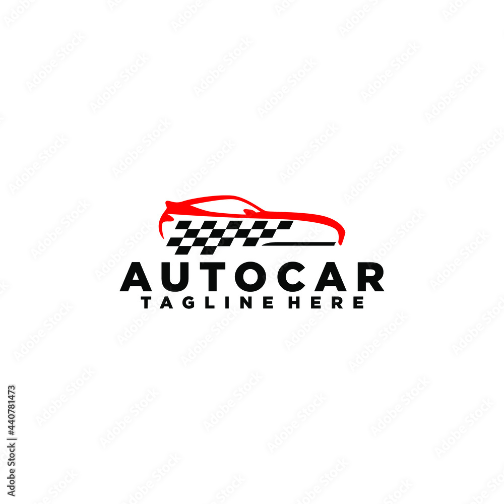 Auto car logo concept. Logo template for automotive needs Auto car logo concept. Logo template for automotive needs