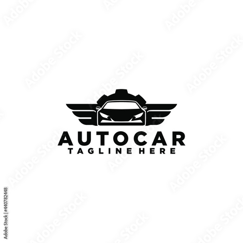 Auto car logo concept. Logo template for automotive needs