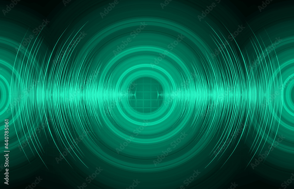 Sound waves oscillating dark light Sound waves oscillating dark light