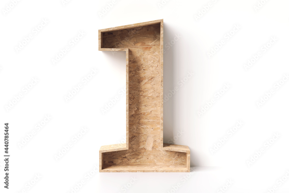Wooden hollow number 1. Ideal font collection for decorating an ecological products scene. High definition 3D rendering. Wooden hollow number 1. Ideal font collection for decorating an ecological products scene. High definition 3D rendering.