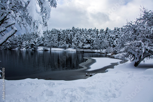Fascinating with its nature and magnificent lake view in winter, Bolu shows the camera all its beauties.