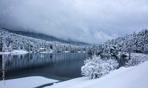 Fascinating with its nature and magnificent lake view in winter, Bolu shows the camera all its beauties.