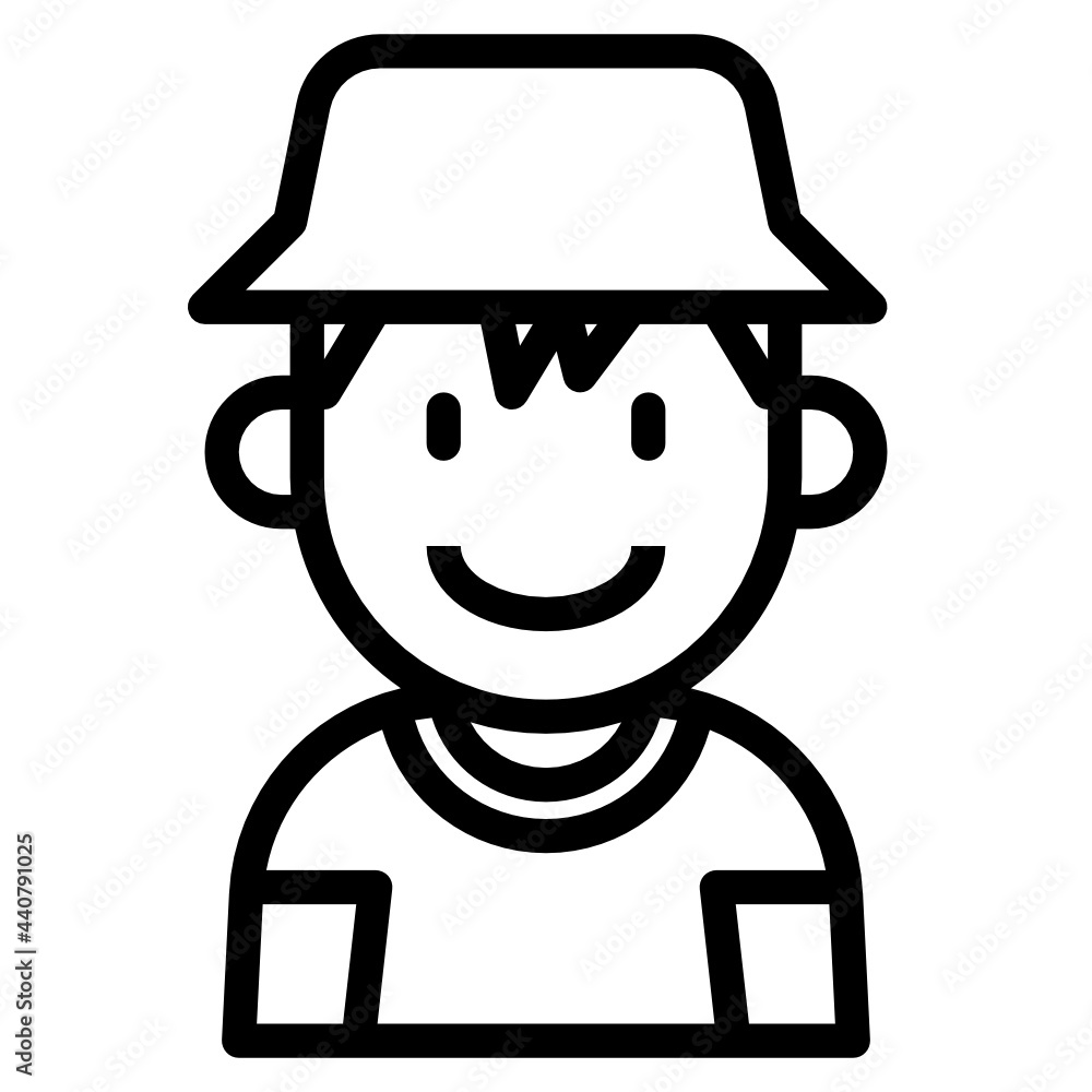 kid line icon kid line icon