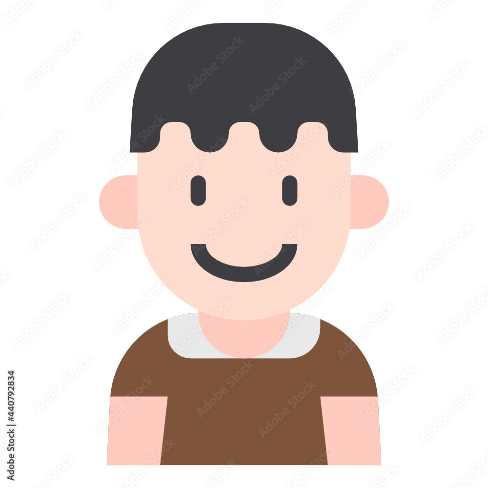 kid flat icon