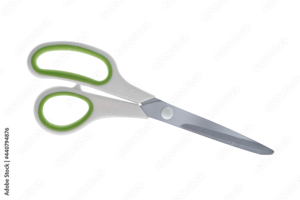 Scissors isolated on white background. Scissors isolated on white background.