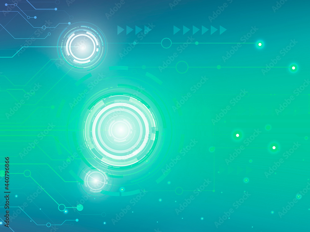 2d illustration Abstract futuristic electronic circuit technology background
2d illustration Abstract futuristic electronic circuit technology background