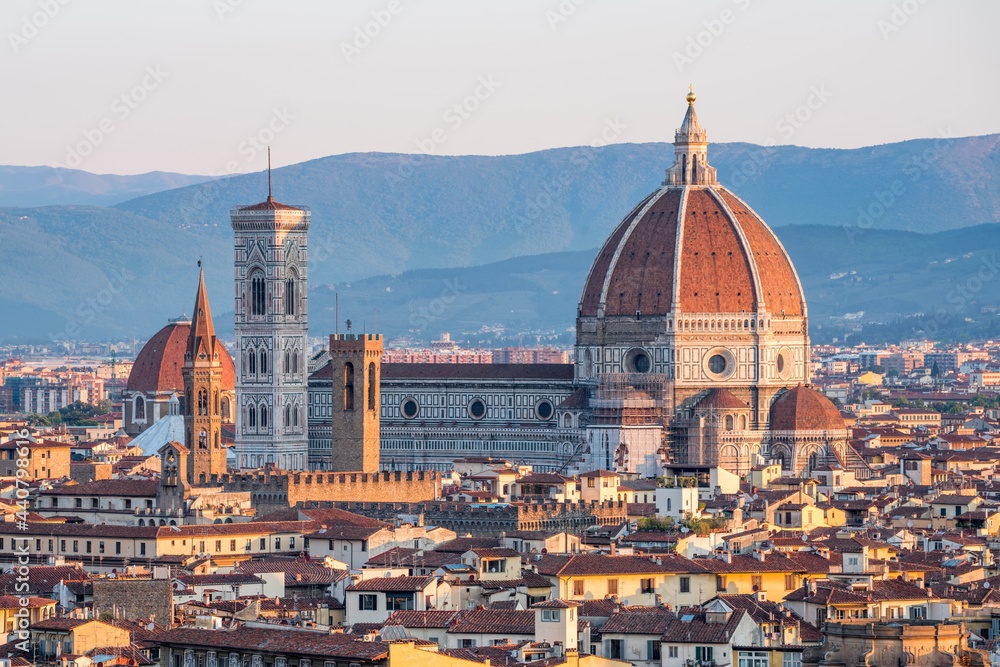 Florence Cathedral in summer, Tuscany, Italy