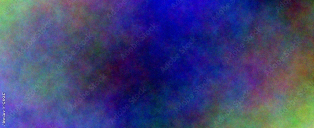 Something of blue. Blue is happening. Banner abstract background. Blurry color spectrum, texture background. Rainbow colors. Vivid colors spectrum background.