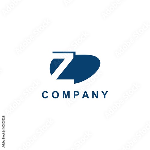 Free Download Company Logo Initial Letter Z Negative Space vector design for business brands identity - GFXLoad
