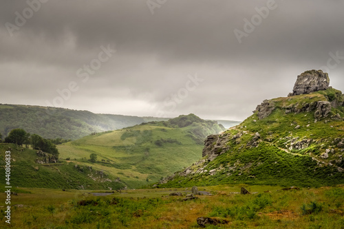 The Valley of Rocks, in north Devon near Lynton. Beautiful if bleak in bad weather. June 2021.