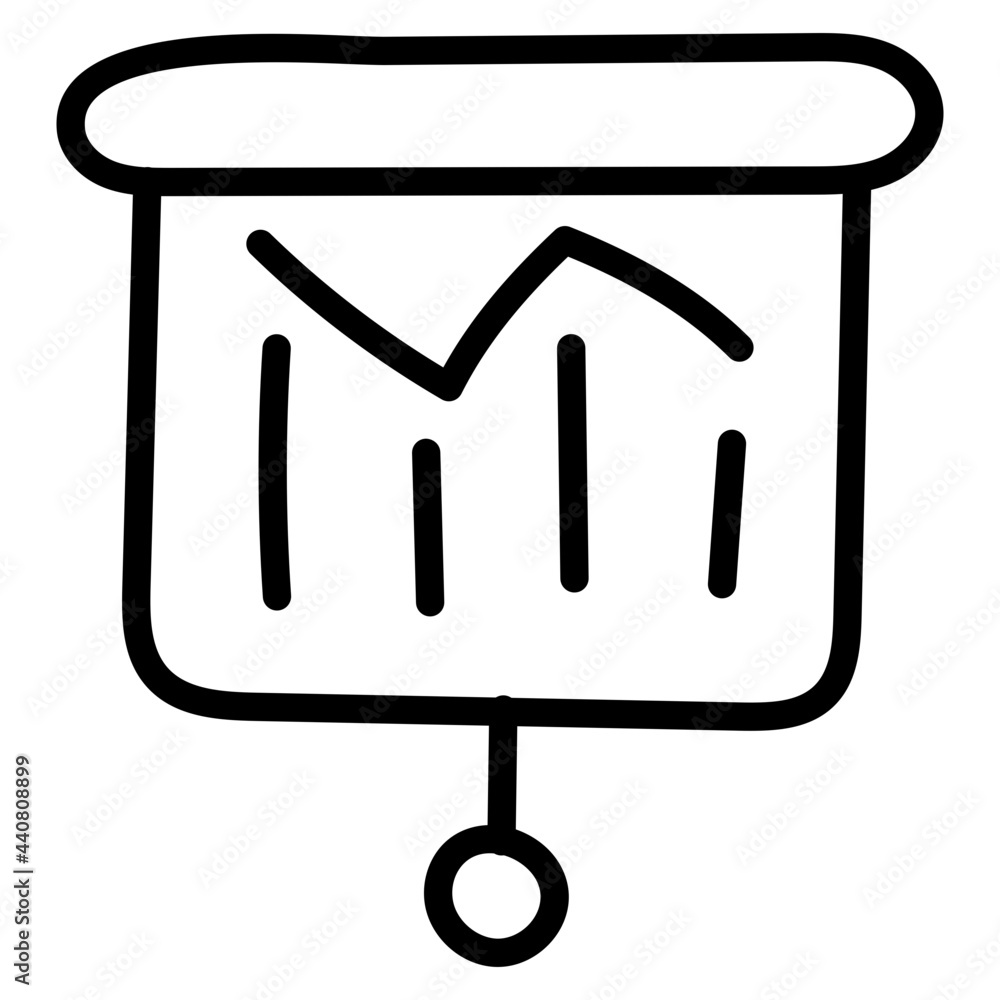 A trendy vector design of business presentation A trendy vector design of business presentation