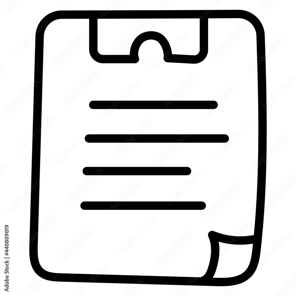 A premium download vector of clipboard paper A premium download vector of clipboard paper
