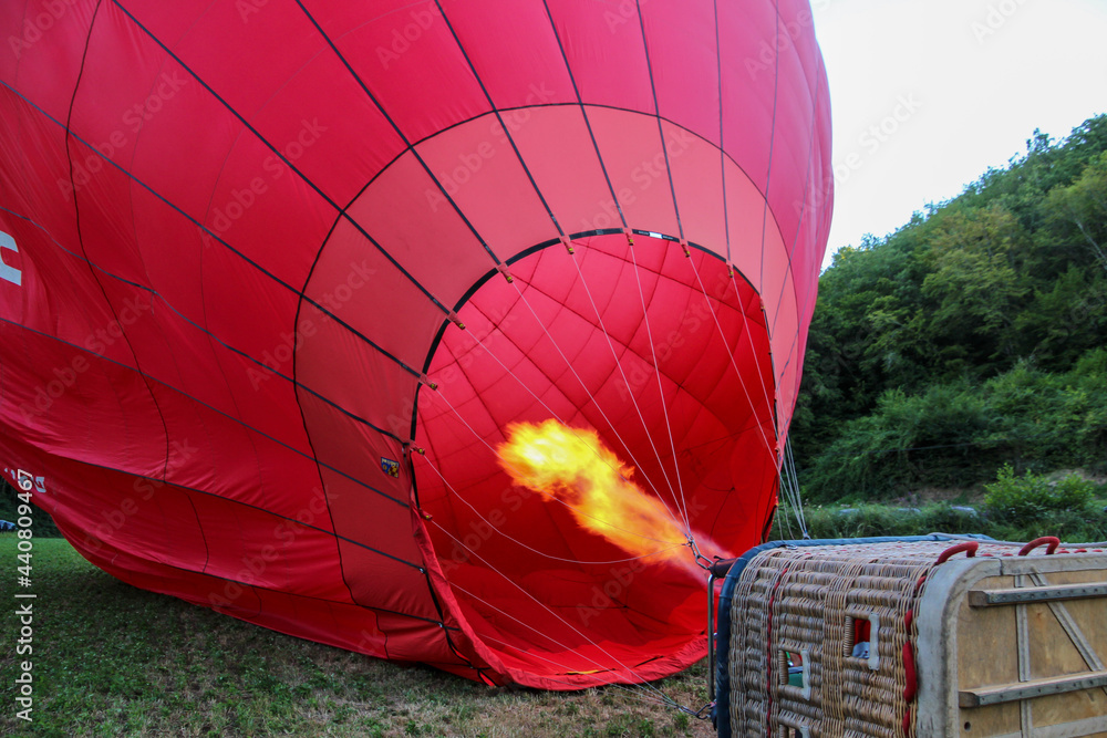 Obraz premium hot air balloon