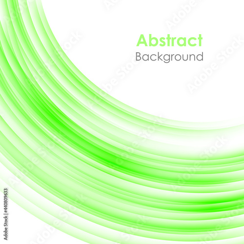 Abstract background with green lines. Pattern modern stylish texture for posters, sites, banners, business cards and mockup. Vector illustration.